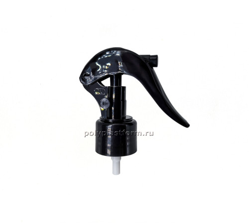 Мини-триггер косметический 24/410 черный, юбка гладкая трубка 200 мм (1000)