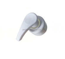 Дозатор для мыла поворотный 28/410 DIN, цвет белый, юбка гладкая, носик узкий, трубка 200 мм (1000)