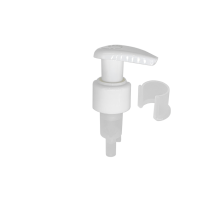 Дозатор для мыла БЕСКОНТАКТНЫЙ поворотный 24/410 DIN, цвет белый, юбка гладкая с фиксатором клипсой,