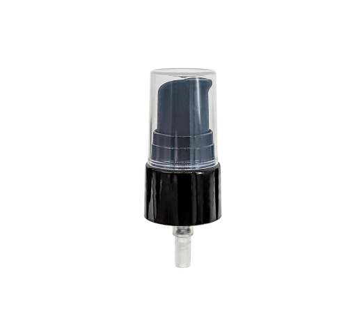 Дозатор для крема 20/410 DIN, цвет черный, юбка гладкая, трубка 200 мм (2000)